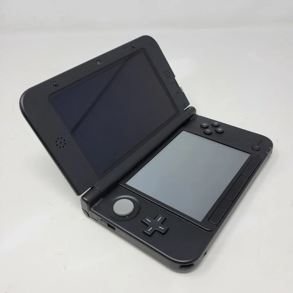 Nintendo 3DS XL Black Handheld Console SPR-001 For Parts Repair Only